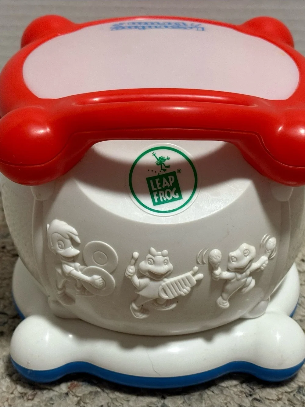Leap Frog Leapfrog Learning Drum White Educational Musical Lights Sound ABC 123